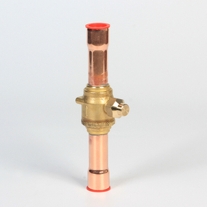 내구성있는 황동 서비스 냉장 장치 볼 밸브