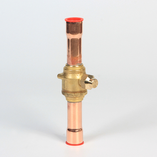 내구성있는 황동 서비스 냉장 장치 볼 밸브