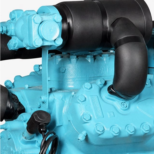 저온 30HP 2단 냉동 압축기 YBF6F-30.2DS